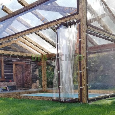 Мягкие окна для беседок в Москве и МО под ключ Пакет Стандарт